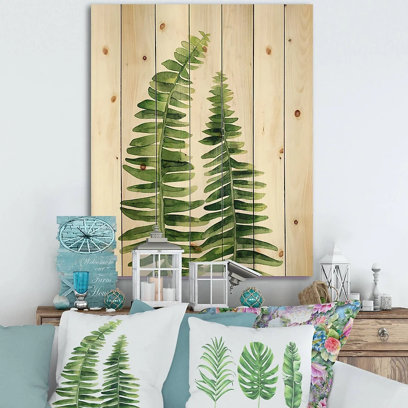 Designart - Fern Leaves Detail IV