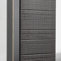 Head West® Rustic Brown Framed Beveled Glass Accent Wall Mirror