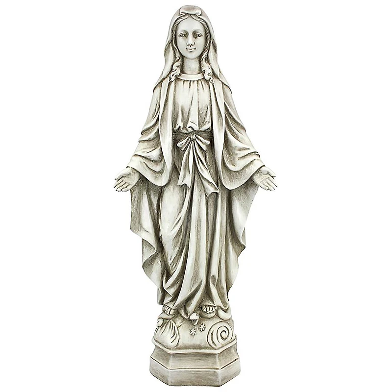 Design Toscano 19.5" Madonna of Notre Dame Garden Statue