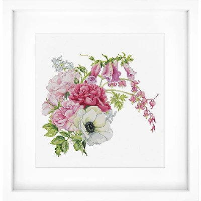Luca-S Spring Bouquet Counted Cross Stitch Kit