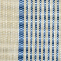 DII® French Blue Middle Stripe PVC Woven Placemat, 6ct.