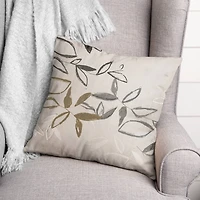 Abstracted Branches Indoor & Outdoor Throw Pillow
