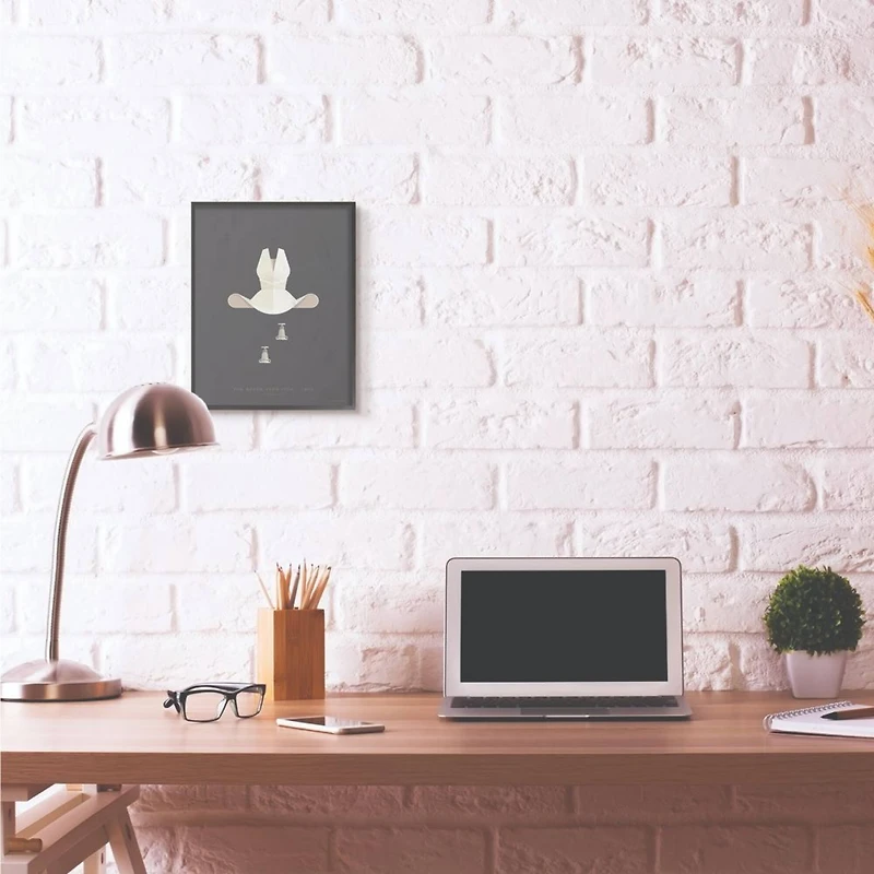 Stupell Industries The Seven Year Itch Wall Art in Black Frame