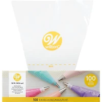 Wilton™ 16" Disposable Plastic Decorating Bags, 100ct.