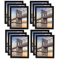 12 Pack: Black Flat Frame