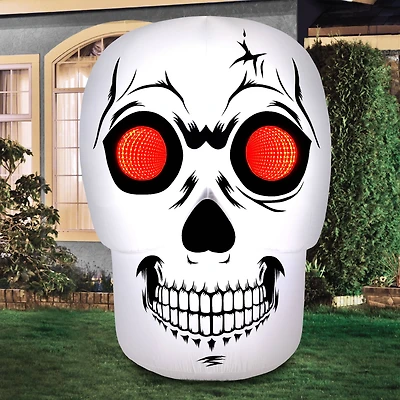 5ft. Airflowz Inflatable Infinity Mirror Skull