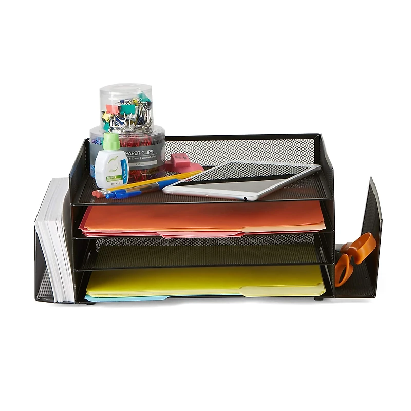Mind Reader 6-Compartment Desk Organizer