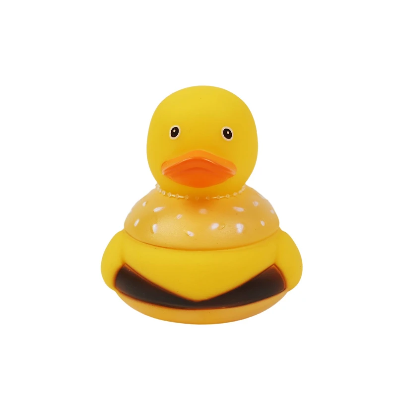 Assorted 4" Food Rubber Duck, 1pc. by Fab Finds