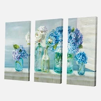 Designart - Coastl Flowers Bouquets