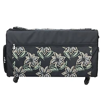 Everything Mary Floral Design Jumbo Rolling Craft Tote