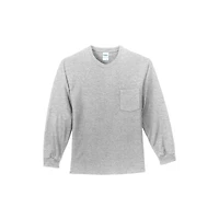 Port & Company® Long Sleeve Essential Pocket T-Shirt