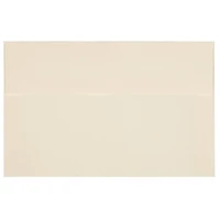 JAM Paper A9 Ivory & Ivory Foil Lined Invitation Envelopes
