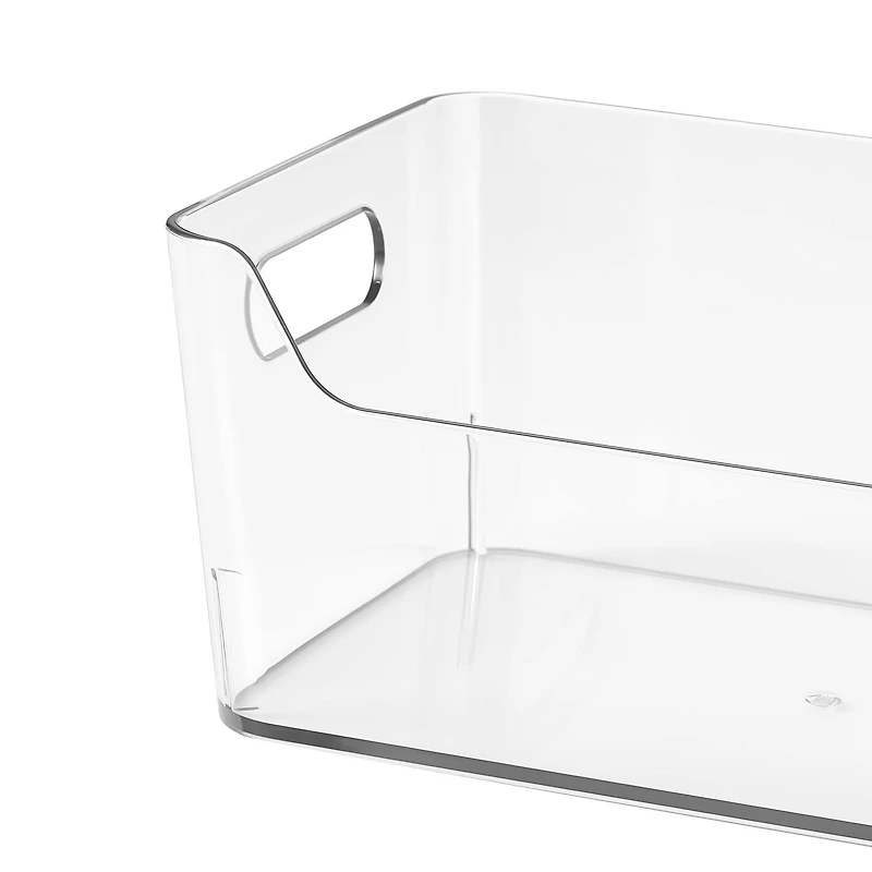 Clear Open Storage Bin by Simply Tidy