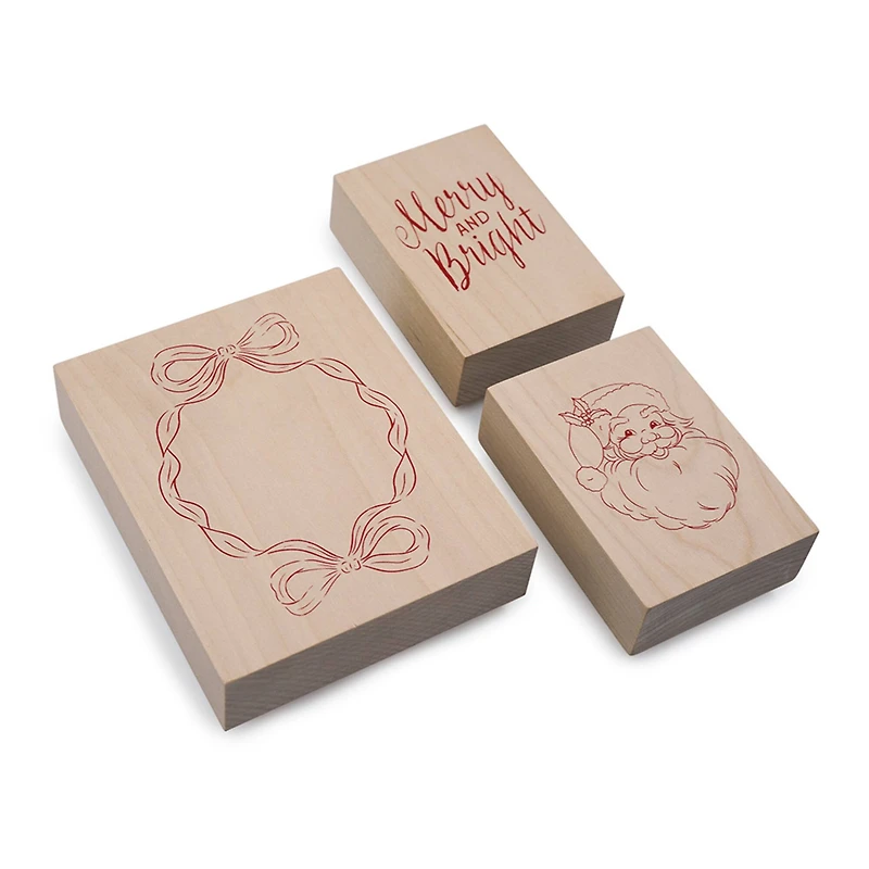 Santa Wood Stamp Set by Recollections™