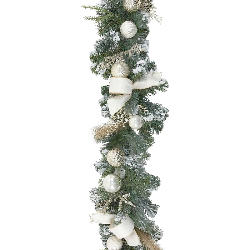 6ft. Gold Ornament & Pine Garland by Ashland®