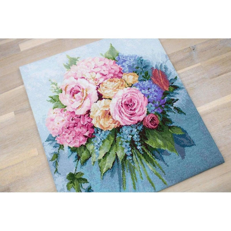 Luca-s Bouquet Counted Cross Stitch Kit