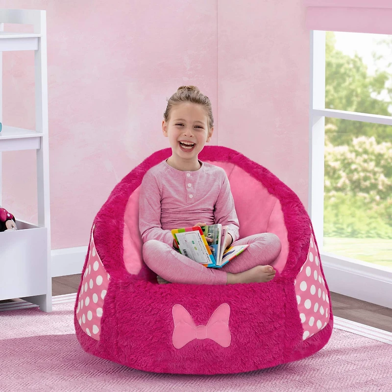 Disney® Minnie Mouse Cozee Fluffy Chair 