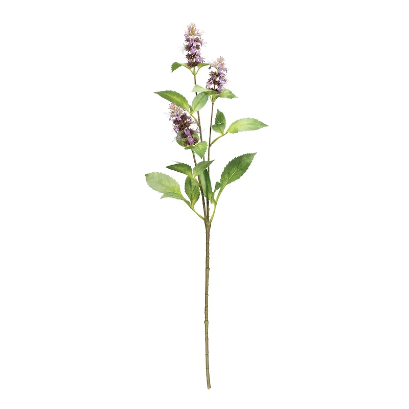 29.5" Purple Buddleia Floral Stems, 6ct.