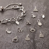Silver Basic Shapes Charms by Bead Landing™