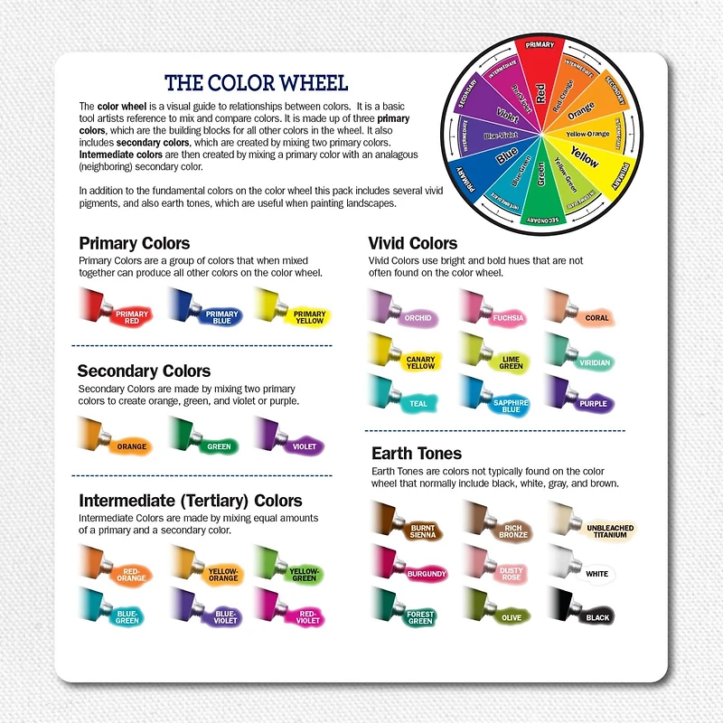 ArtSkills® Premium Acrylic Paint Set with Paint Palette