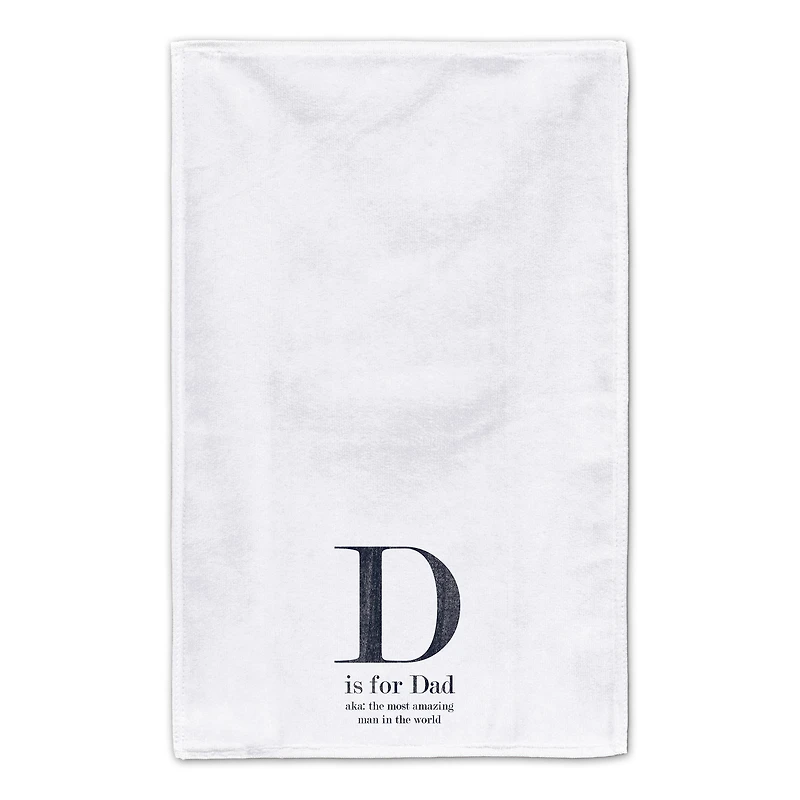 D Is For Dad Towel Set