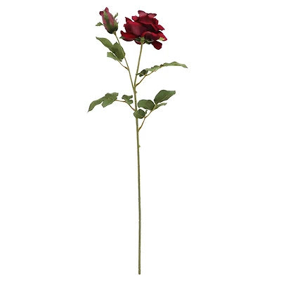 Burgundy Velvet Rose Stem by Ashland®