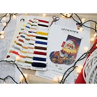 Letistitch Christmas Miracle Stocking Counted Cross Stitch Kit