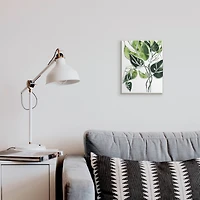 Stupell Industries Intricate Palm Vines Unique Green Leaves Wall Plaque