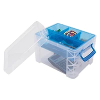Super Stacker® Divided Storage Box with Insert