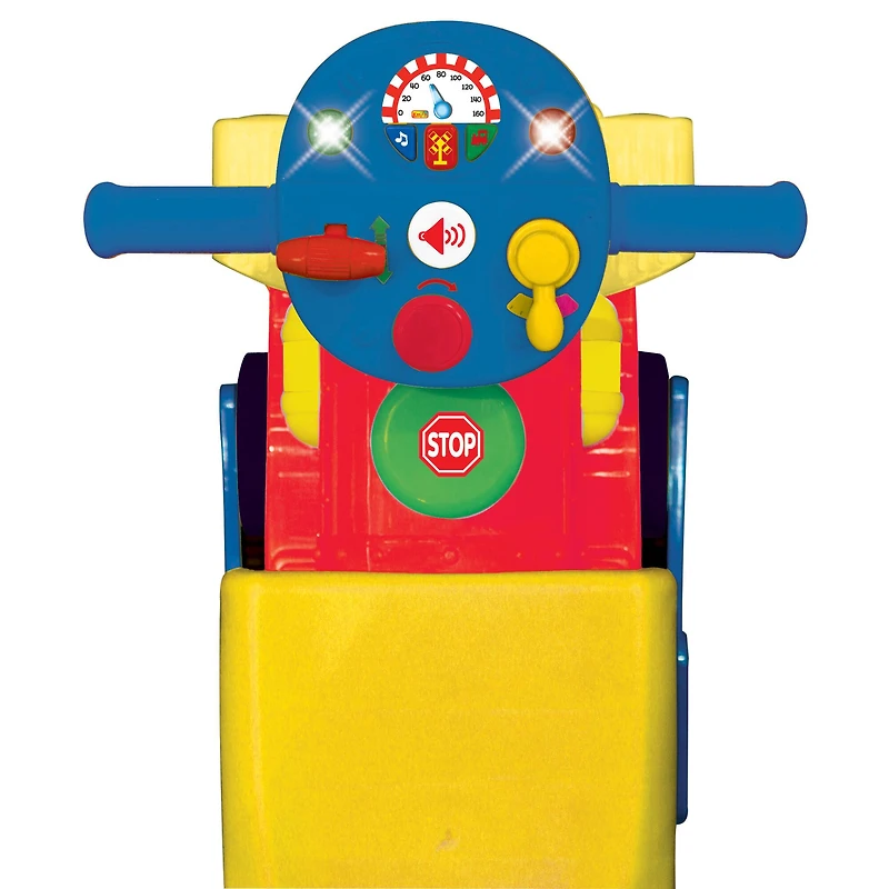 Kiddieland Mickey Mouse Ride On Choo with Caboose & Tracks