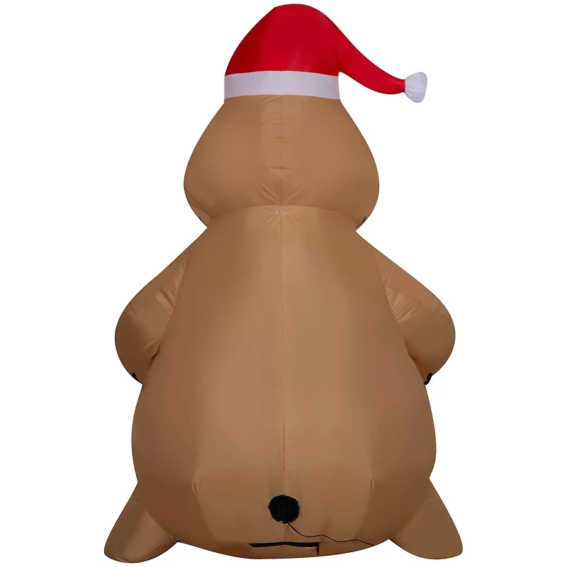 5ft. Airblown® Inflatable Christmas Oogie Boogie with Scary Christmas Stocking