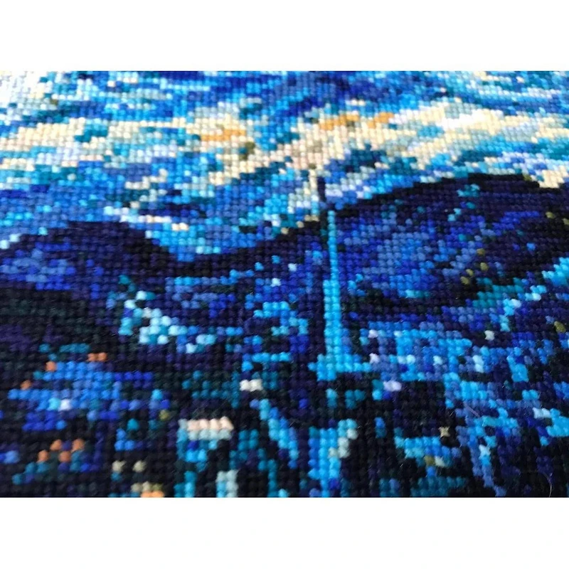 RIOLIS Starry Night after Van Gogh Counted Cross-Stitch Kit