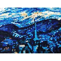 RIOLIS Starry Night after Van Gogh Counted Cross-Stitch Kit