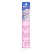 Westcott® 8ths Clear Beveled Ruler