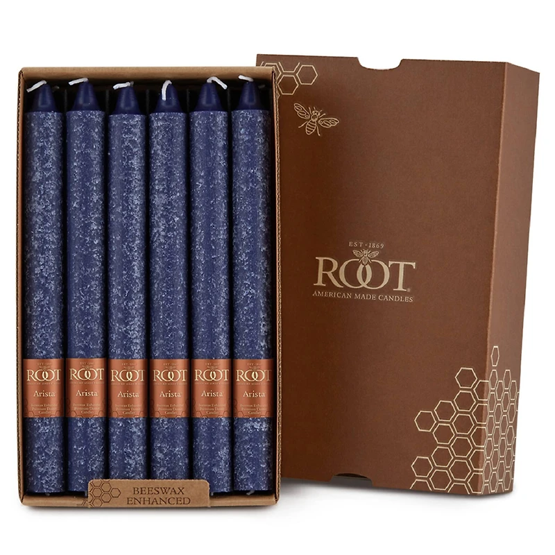 Root Candles 9" Unscented Timberline™ Arista™ Taper Candles