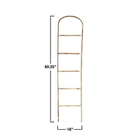 Hello Honey® 5ft. Decorative Bamboo Ladder