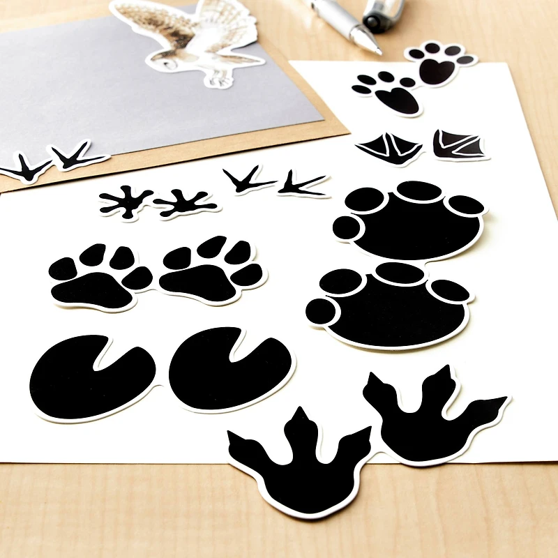 Pet Tracks Die Cut Stickers by Recollections™