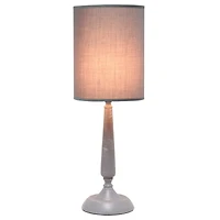 Simple Designs 23" Traditional Candlestick Table Lamp