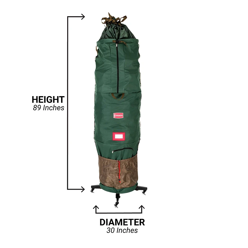 TreeKeeper Medium Upright Tree Storage Bag with Wheels