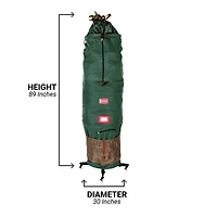 TreeKeeper Medium Upright Tree Storage Bag with Wheels