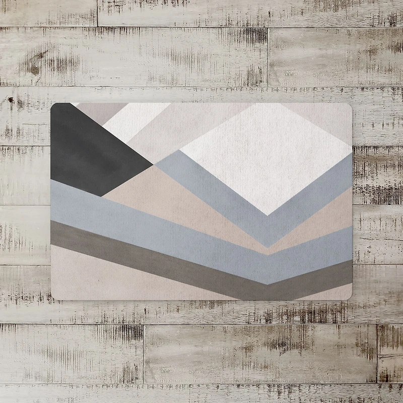 Abstract Geometric 27" x 18" Floor Mat