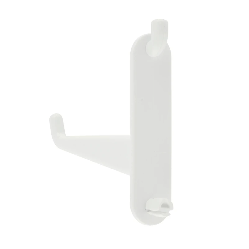 Long White Pegboard Hooks by Simply Tidy®, 5ct.