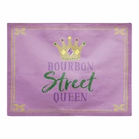 Bourbon Street Queen Mardi Gras Placemat