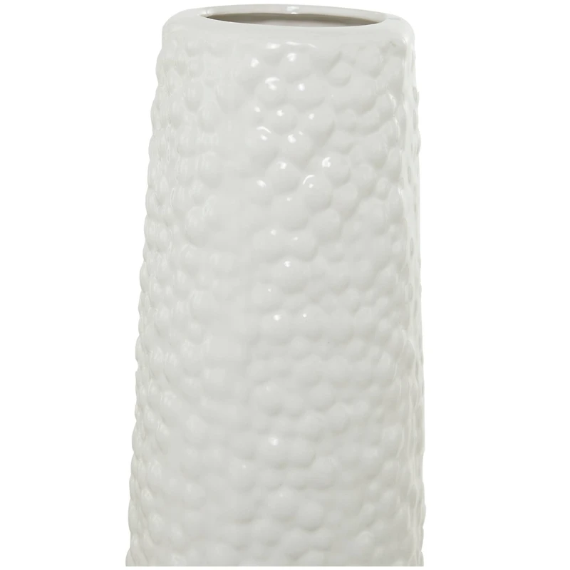 Modern Ceramic Vase with Bubble Texture