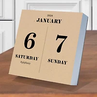 TF Publishing 2024 Today's Date Daily Desktop Calendar