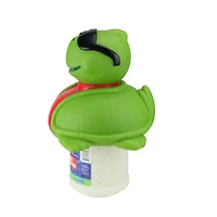 11.5" Green Turtle with Sunglasses Floating Pool Chlorine Dispenser