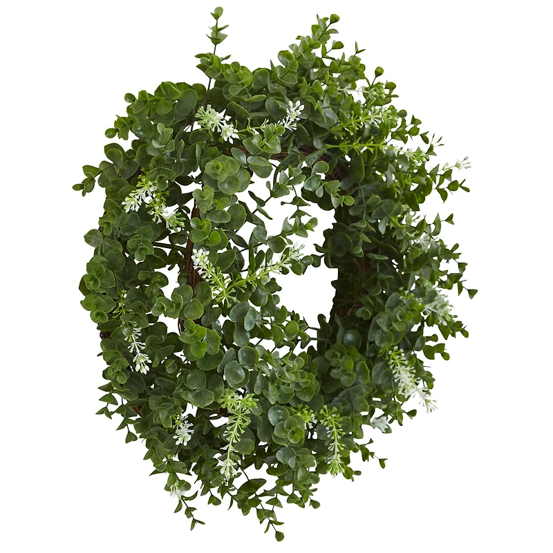 18” Double Ring Eucalyptus Wreath