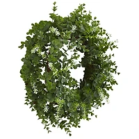 18” Double Ring Eucalyptus Wreath