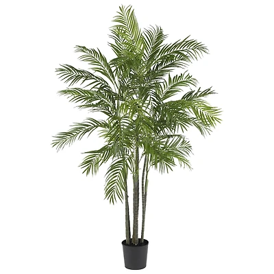 6ft. Potted Areca Palm Silk Tree