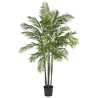 6ft. Potted Areca Palm Silk Tree